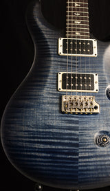 Paul Reed Smith Custom 24 Thin Satin Nitro Faded Whale Blue Burst-Electric Guitars-Brian's Guitars