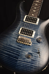 Paul Reed Smith Custom 24 Thin Satin Nitro Faded Whale Blue Burst-Electric Guitars-Brian's Guitars
