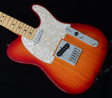 Used Fender FSR Ash Telecaster with Tex-Mex Pickups Cherry Sunburst-Brian's Guitars