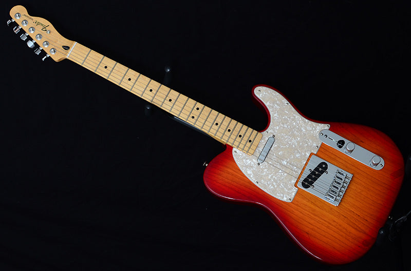 Used Fender FSR Ash Telecaster with Tex-Mex Pickups Cherry Sunburst-Brian's Guitars