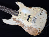 Used Luxxtone Choppa S Destroyed Mary Kay White-Brian's Guitars