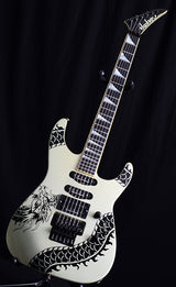 Used Jackson SL1 Soloist Silver Black Dragon-Brian's Guitars