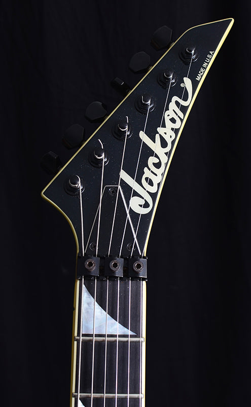 Used Jackson SL1 Soloist Silver Black Dragon-Brian's Guitars
