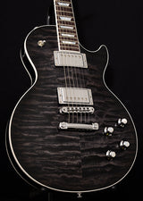 Used Gibson Les Paul Premium Quilt Limited Translucent Ebony Burst-Brian's Guitars