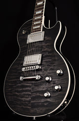 Used Gibson Les Paul Premium Quilt Limited Translucent Ebony Burst-Brian's Guitars