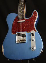 Fender Custom Shop '63 Telecaster Relic Limited Lake Placid Blue-Electric Guitars-Brian's Guitars