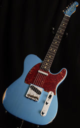 Fender Custom Shop '63 Telecaster Relic Limited Lake Placid Blue-Electric Guitars-Brian's Guitars