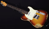 Fender Custom Shop 1963 C/R Telecaster Heavy Relic Super Faded Aged 3 Tone Sunburst Sparkle-Brian's Guitars