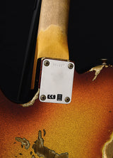 Fender Custom Shop 1963 C/R Telecaster Heavy Relic Super Faded Aged 3 Tone Sunburst Sparkle-Brian's Guitars