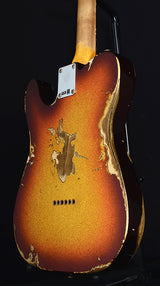 Fender Custom Shop 1963 C/R Telecaster Heavy Relic Super Faded Aged 3 Tone Sunburst Sparkle-Brian's Guitars