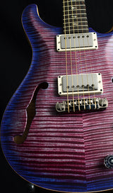 Used Paul Reed Smith Wood Library Artist Hollowbody II Satin Violet Blue Burst-Brian's Guitars
