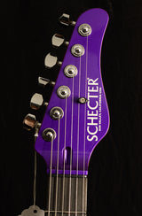 Used Schecter USA Custom Shop PT Metallic Purple-Electric Guitars-Brian's Guitars