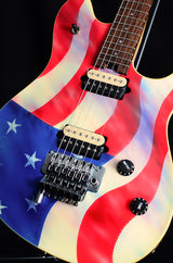 Used Peavey USA Custom Shop EVH Wolfgang American Flag Paint-Brian's Guitars