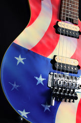 Used Peavey USA Custom Shop EVH Wolfgang American Flag Paint-Brian's Guitars