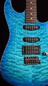 Tom Anderson Drop Top Bora Trans Blue Burst-Brian's Guitars