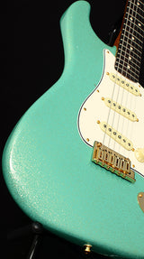 Fender Custom Shop Super Custom Deluxe Strat 2018 NAMM Limited Edition Sea Foam Green Sparkle-Electric Guitars-Brian's Guitars