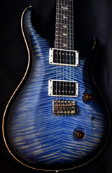 Paul Reed Smith Custom 24 Faded Blue Jean Charcoal Burst-Brian's Guitars