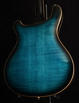 Paul Reed Smith SE Hollowbody II Piezo Peacock Blue-Brian's Guitars