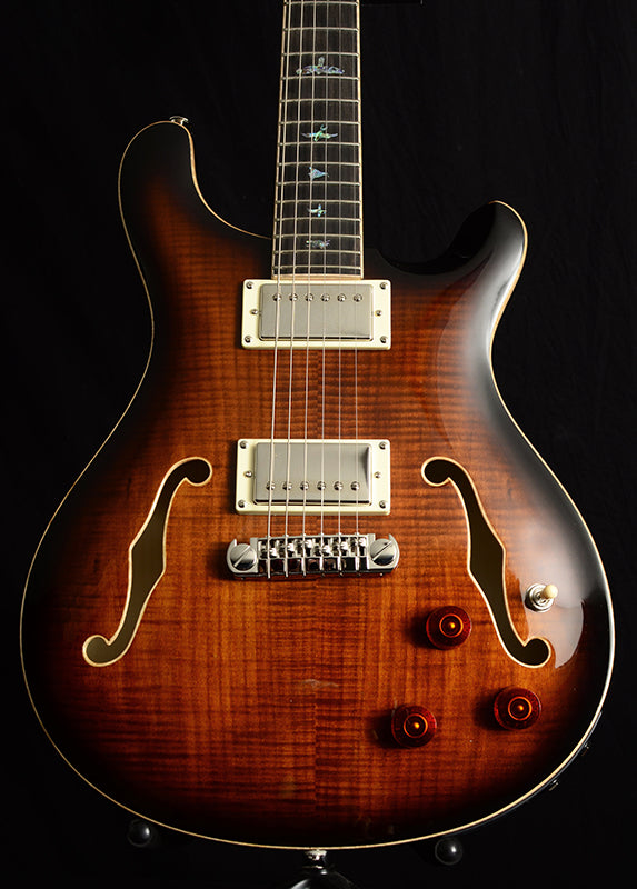 Paul Reed Smith SE Hollowbody II Piezo Black Gold Burst