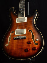 Paul Reed Smith SE Hollowbody II Piezo Black Gold Burst-Brian's Guitars