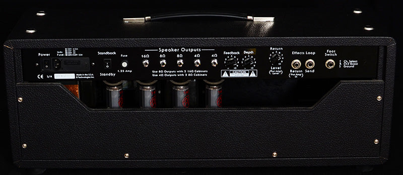 Used Custom Audio Amplifiers OD-100 Head-Brian's Guitars
