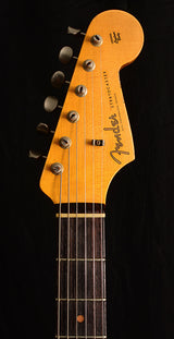 Used Fender Custom Shop 1960 Relic Stratocaster Aged Olympic White-Brian's Guitars