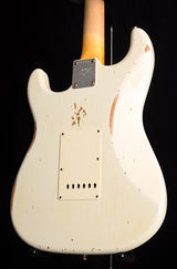 Used Fender Custom Shop 1960 Relic Stratocaster Aged Olympic White-Brian's Guitars