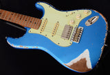 Used Xotic California Classic XSC-2 Lake Placid Blue Heavy Aged-Brian's Guitars