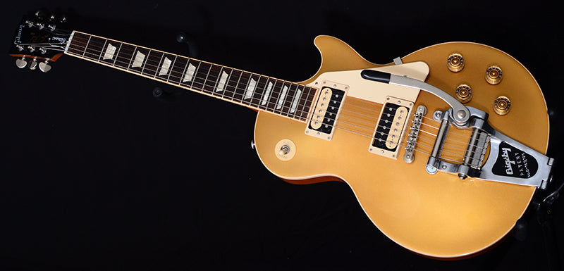 Used Gisbon Les Paul Classic Gold Top with Bigsby Tremolo