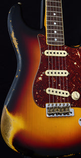 Fender Custom Shop Limited '60's Stratocaster Bound Neck Heavy Relic 3 Tone Sunburst-Electric Guitars-Brian's Guitars