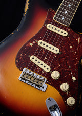 Fender Custom Shop Limited '60's Stratocaster Bound Neck Heavy Relic 3 Tone Sunburst-Electric Guitars-Brian's Guitars