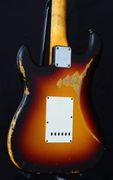Fender Custom Shop Limited '60's Stratocaster Bound Neck Heavy Relic 3 Tone Sunburst-Electric Guitars-Brian's Guitars