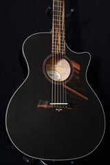 Taylor Custom GA Quilt Maple Trans Black-Acoustic Guitars-Brian's Guitars