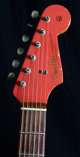 Used Fender Custom Shop 1960 Stratocaster Relic Fiesta Red-Brian's Guitars