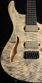 Used Mayones Regius 6 Semi-Hollow Jeans Black-Electric Guitars-Brian's Guitars