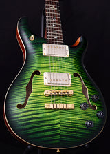 Used Paul Reed Smith Private Stock 594 Hollowbody II Rainforest Glow Smoked Burst-Brian's Guitars