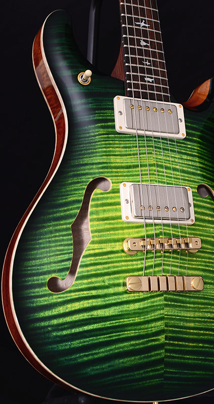 Used Paul Reed Smith Private Stock 594 Hollowbody II Rainforest Glow Smoked Burst-Brian's Guitars