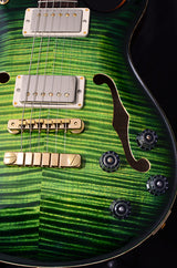 Used Paul Reed Smith Private Stock 594 Hollowbody II Rainforest Glow Smoked Burst-Brian's Guitars