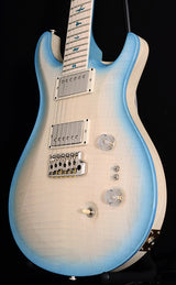 Paul Reed Smith Private Stock Custom 24 White Wash Ice Blue Burst-Brian's Guitars