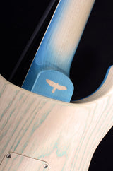Paul Reed Smith Private Stock Custom 24 White Wash Ice Blue Burst-Brian's Guitars