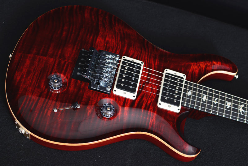 Paul Reed Smith Floyd Custom 24 Fire Red Burst Stained Neck-Brian's Guitars