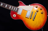 Used Gibson Custom Shop Les Paul CS9 50s Reissue Flame Top Washed Cherry VOS-Brian's Guitars