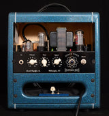 Used Swart Space Tone Atomic Jr. Blue Sparkle With Night Light Jr.-Brian's Guitars