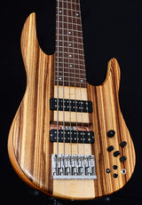 Used Fodera Anthony Jackson AJ6 Contrabass 6 String Zebrawood-Brian's Guitars