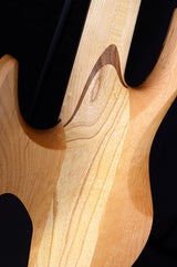 Used Fodera Anthony Jackson AJ6 Contrabass 6 String Zebrawood-Brian's Guitars