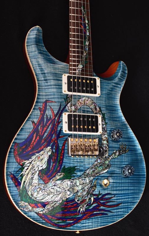 prs dragon inlay guitar