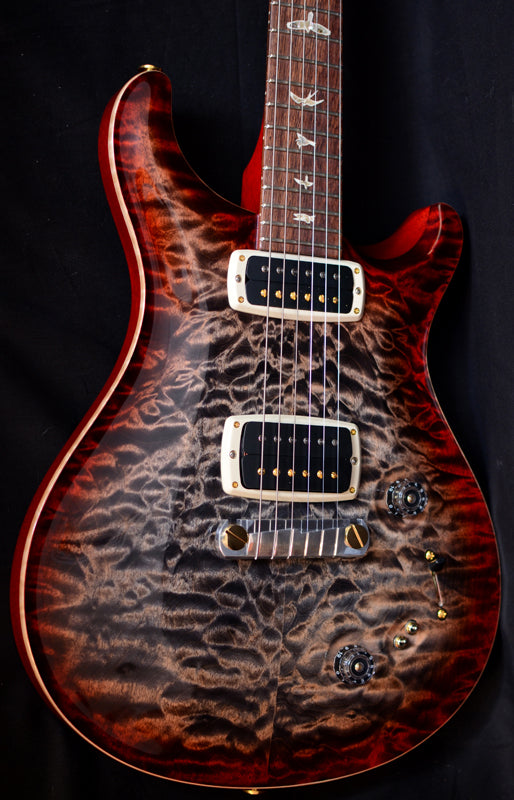 Paul Reed Smith 408 Maple Top Charcoal Cherry Burst-Brian's Guitars