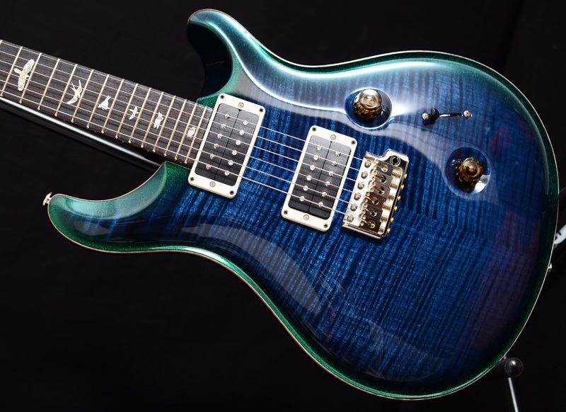 Paul Reed Smith Custom 24 Whale Blue Green Metallic Flip Paint Burst