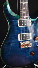 Paul Reed Smith Custom 24 Whale Blue Green Metallic Flip Paint Burst-Brian's Guitars