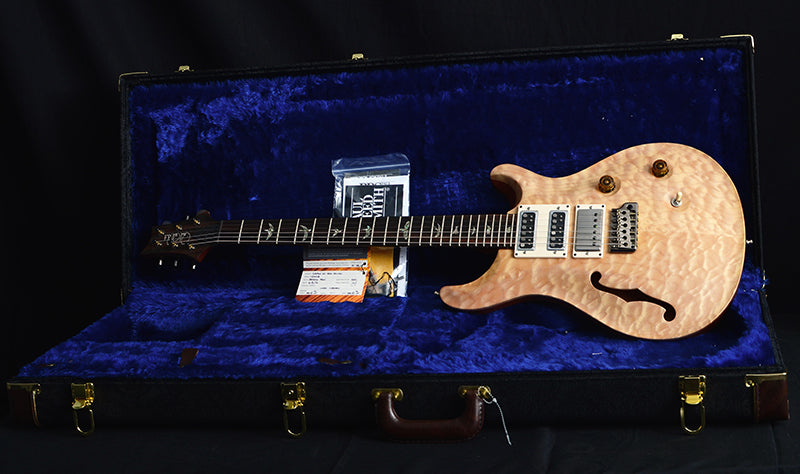 Used Paul Reed Smith Wood Library Custom 24 Semi-Hollow Natural Satin-Brian's Guitars